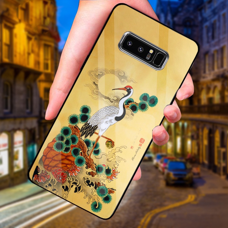 Ốp Samsung Galaxy NOTE 8 Mặt kính cường cao cấp, sang trọng, thiết kế độc quyền