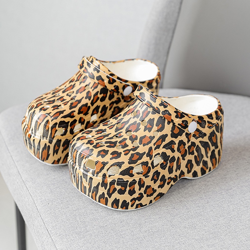 Sandal Cao Gót 10cm / 4 Inches Đế Xuồng Hai size EU36-42 Cho Nữ