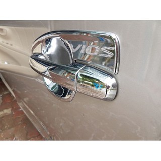 Vios |ốp tay và hõm cửa mạ crom cao cấp xe vios 2014 2015 2016 2017 2018