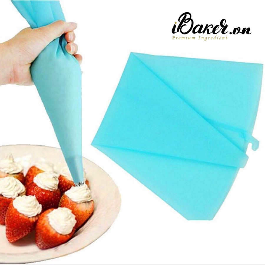 Túi bắt kem silicon to