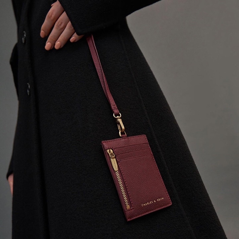 Túi Đựng Thẻ Đeo Cổ Có Khóa Kéo Và Dây Đeo Phong Cách Mới 50701105