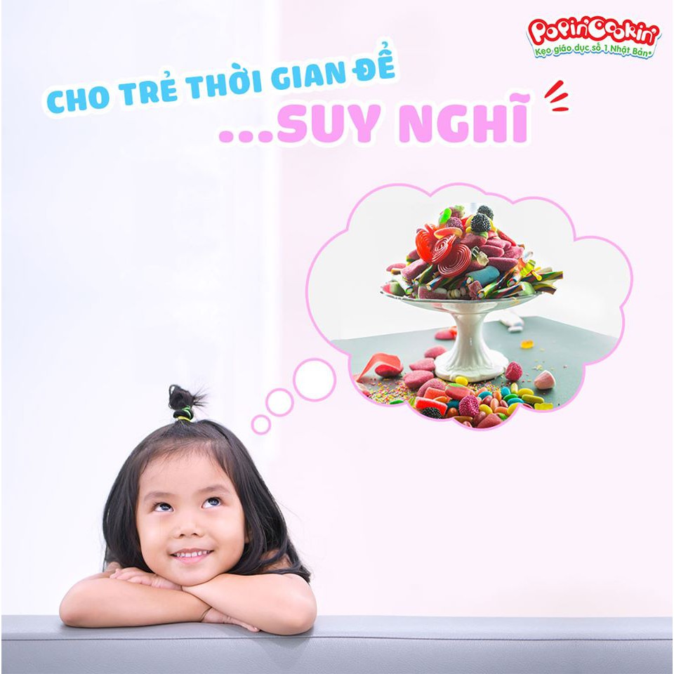 Combo 2 hộp kẹo đồ chơi Popin cookin Donuts - Bộ làm bánh Donut