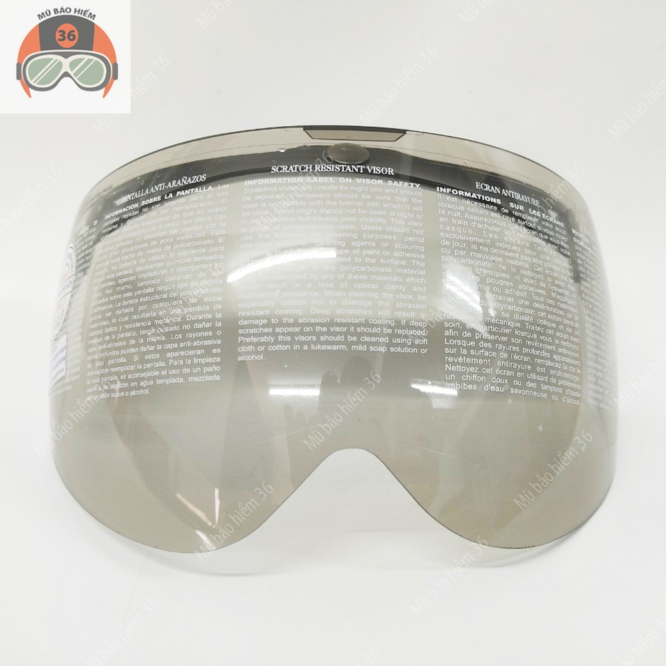 Kính chắn gió 3 khuy Sunda CA105