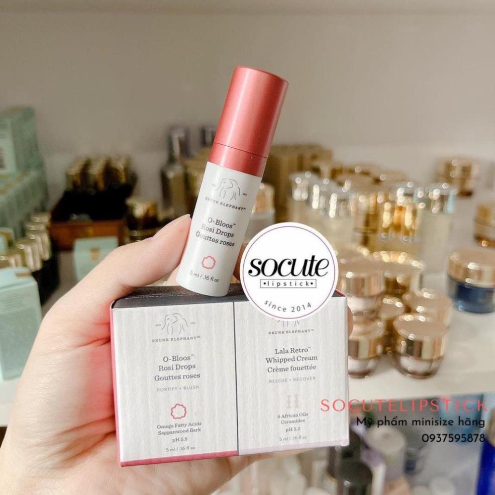 Má Hồng Dạng Kem Drunk Elephant O-Bloos™ Rosi Drops Mini 5ml | BigBuy360 - bigbuy360.vn