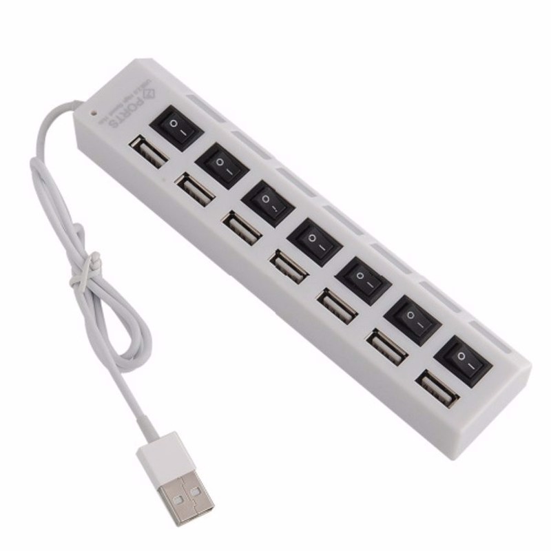 Hub Chia 7 Cổng Usb Có Công Tắc