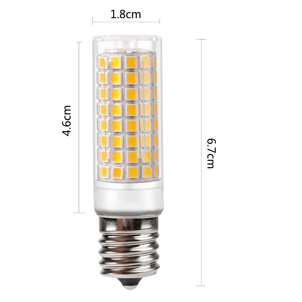 Bóng đèn LED bằng gốm có thể điều chỉnh được G9 E11 E12 E14 BA15D E17 10W DC 110 V 2835
