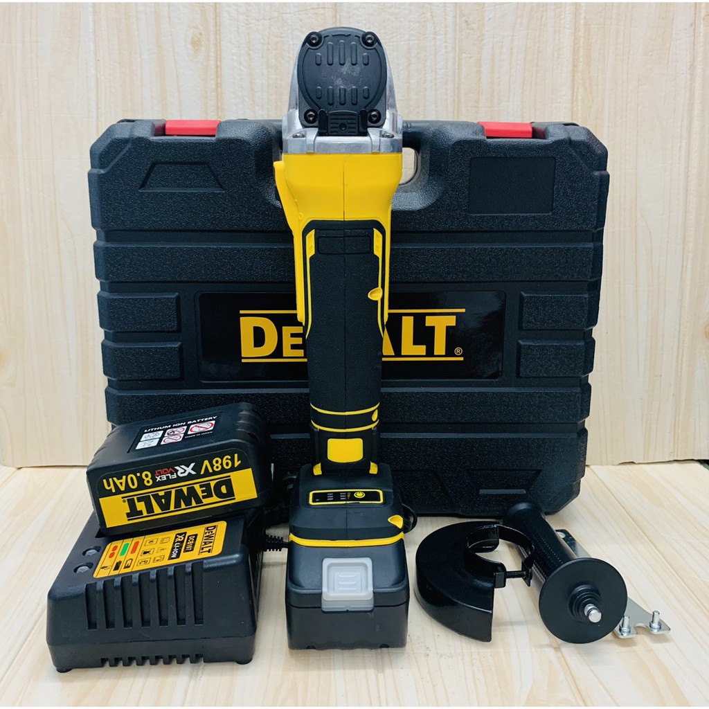 Máy mài, máy cắt dùng pin không chổi than Dewalt 198V có điều chỉnh tốc độ - Tặng kèm 1 lưỡi cắt sắt loại tốt