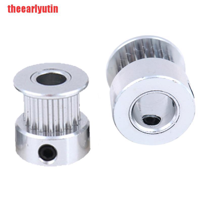UTIN GT2 Pulley 16/20 Tooth Bore 5mm 6.35mm 8mm Teeth Timing Gear For 3D Printer Part
