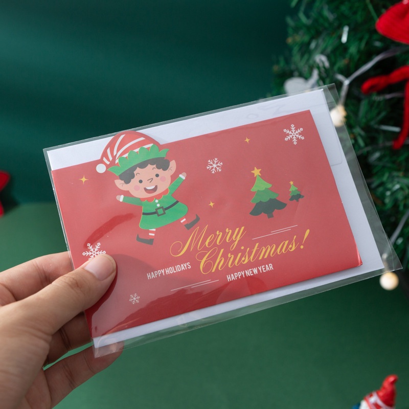 Thiệp Giáng Sinh / Thiệp Chúc Mừng Giáng Sinh Thời Trang Cho Bé Gái / Phụ Kiện Trang Trí Nhà Cửa / Tiệc Cưới / Giáng Sinh