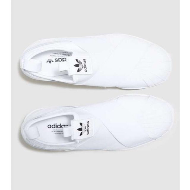 [Pass] Giày Slip On Adidas Chính Hãng US ALLWHITE 37