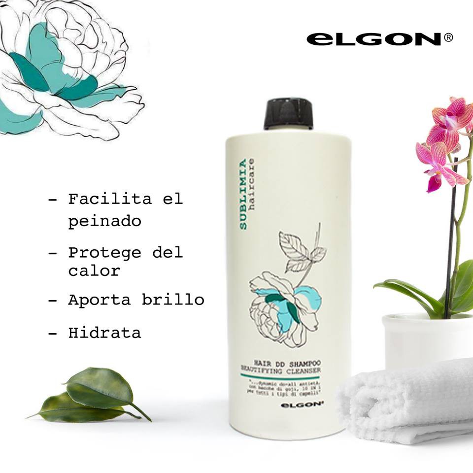 New] Dầu gội Elgon Sublimia cho tóc khô hư tổn do tẩy nhuộm sáng 800ml (ITALY