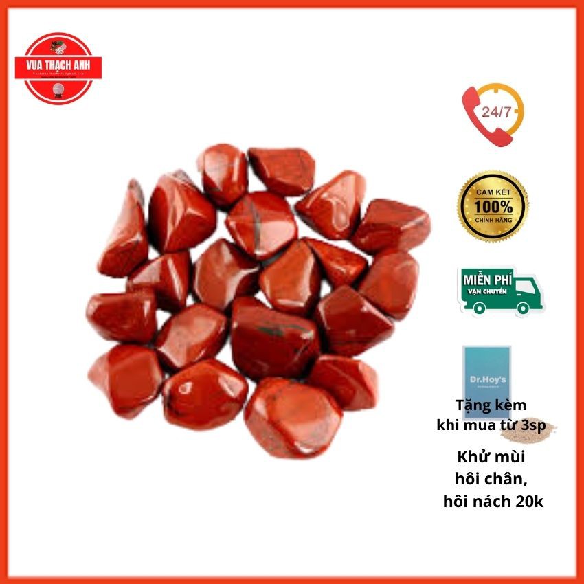 Đá Phong Thủy Vụn Màu Đỏ 500g ⚡FREESHIP⚡ Hàng Đẹp, Giá Gốc, Rải Nền Nhà, Chơi Hồ Cá, Chậu Kiểng, Lọc Nước,...