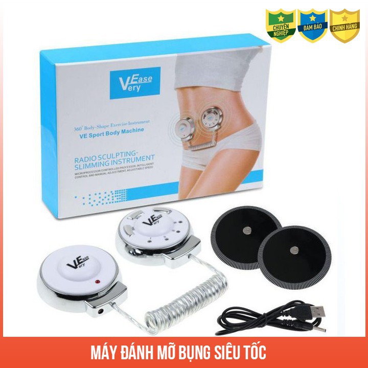 Máy massage đánh tan mỡ bụng Very Ease