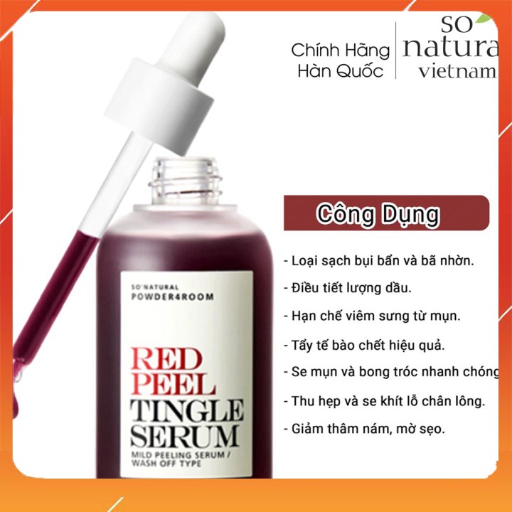 Thay Da Không Bong Tróc Red Peel MiLD 55ml So Natural