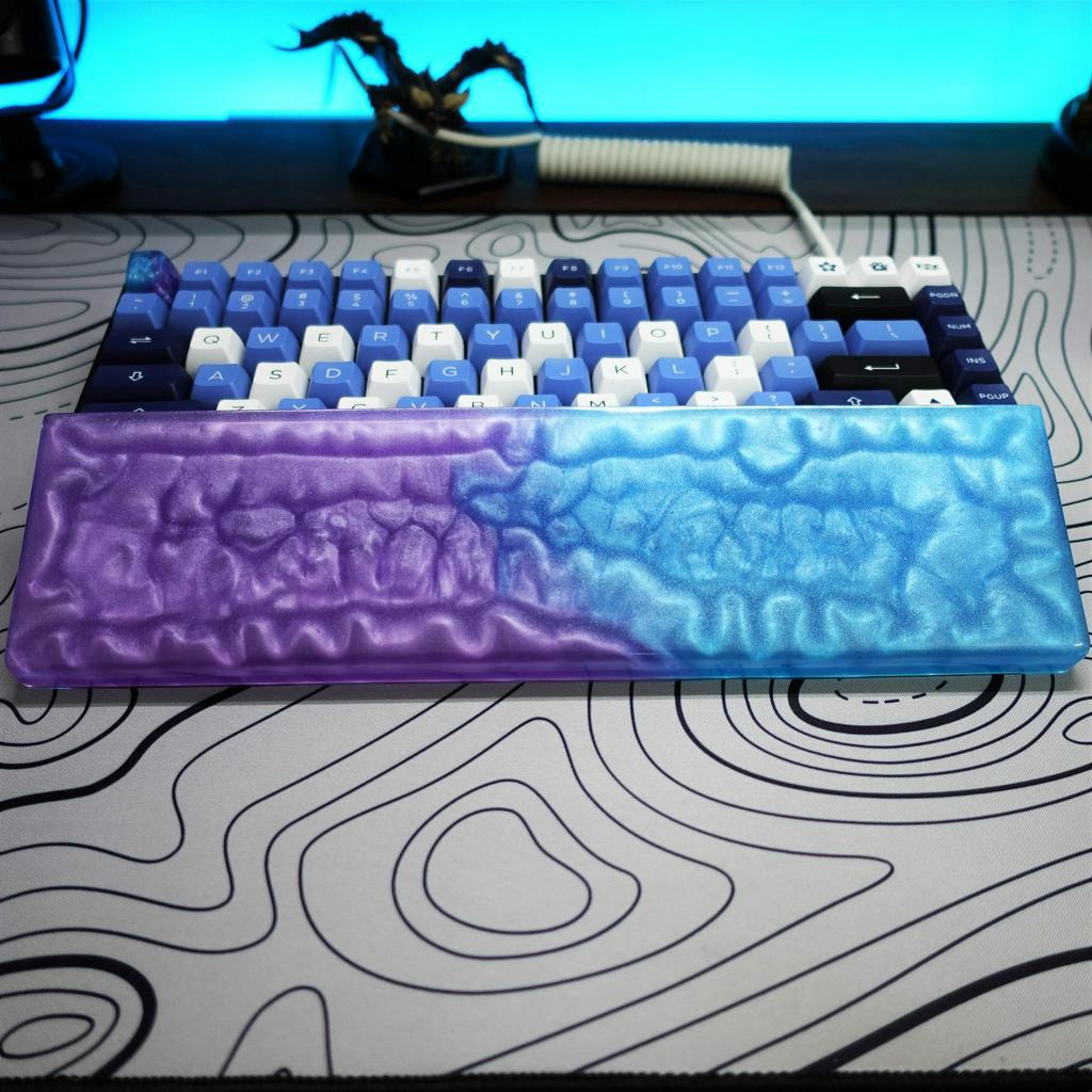 Kê tay bàn phím Liquid V1, chất liệu resin, phù hợp mọi kích cỡ bàn phím