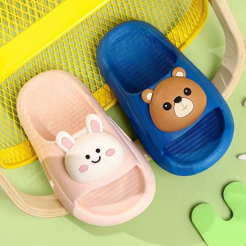 Dép đi trong nhà trẻ em mùa hè nam và nữ trong nhà không trơn trượt đáy mềm dày không trơn trượt nhà tắm bé dép đi trong nhà dép trẻ em dép và dép đi trong nhà