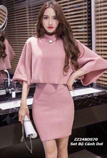 SET ÁO CÁNH DƠI & CHÂN VÁY