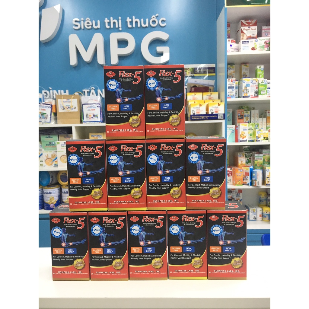 Flex 5 – hỗ trợ chống viêm, giảm đau, tái tạo sụn khớp, ngừa thoái hóa khớp