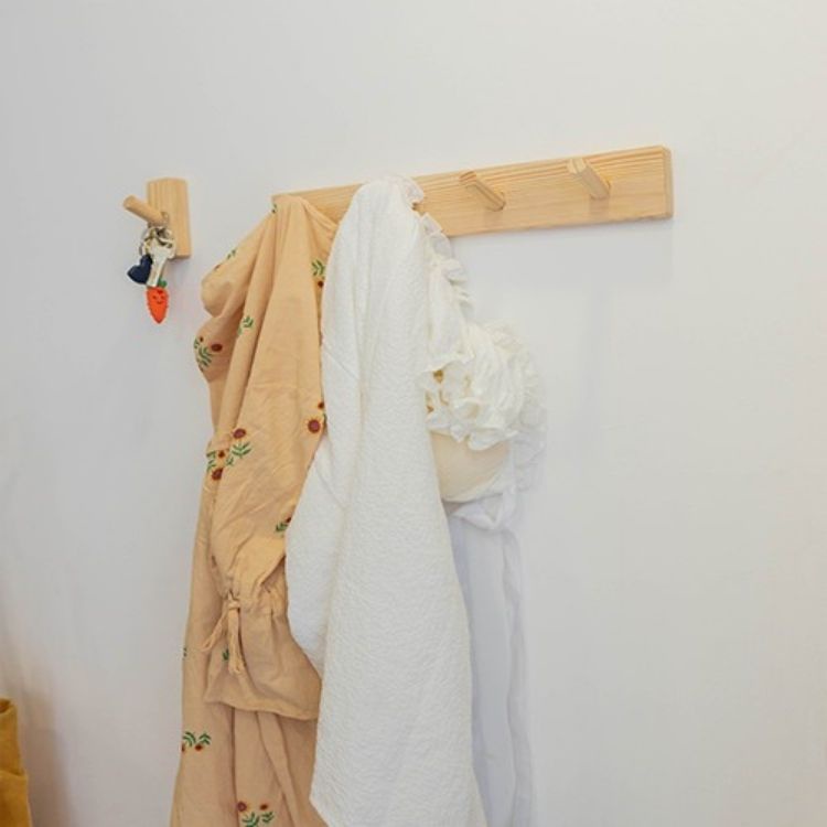 Móc treo gỗ gắn tường loại 1 đa năng , chìa khóa, decor trang trí phòng ngủ, shop quần áo DORIS ACCESSORIES