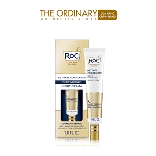 Kem Giảm Nếp Nhăn RoC RETINOL CORREXION DEEP WRINKLE NIGHT CREAM ( 30mL )