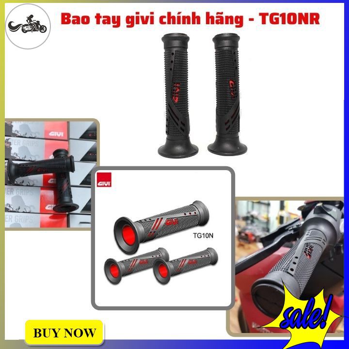 Bao tay Givi TG10NR cao su êm tay chống trượt không mùi hôi hàng chính hãng