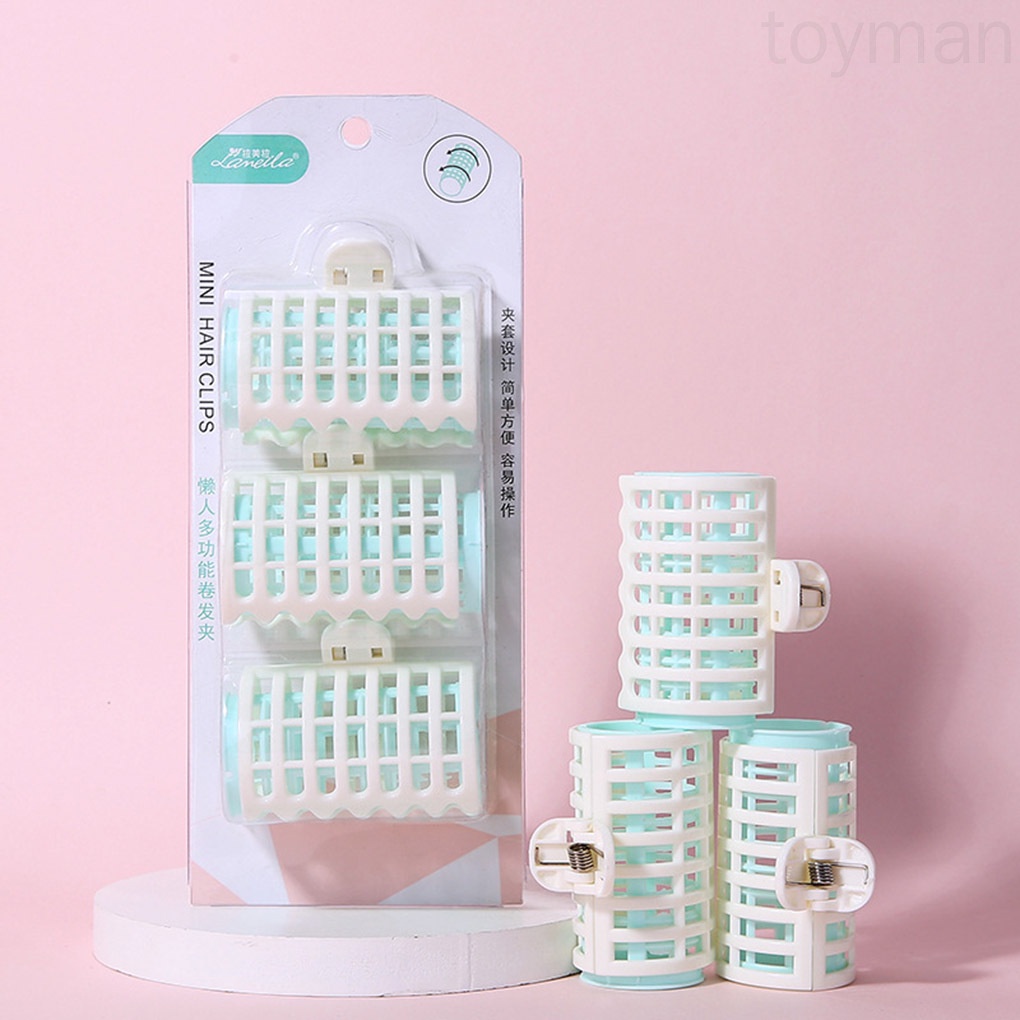 [Hàng mới về] Set 2 dụng cụ uốn tóc gợn sóng màu sắc giao ngẫu nhiên DIY