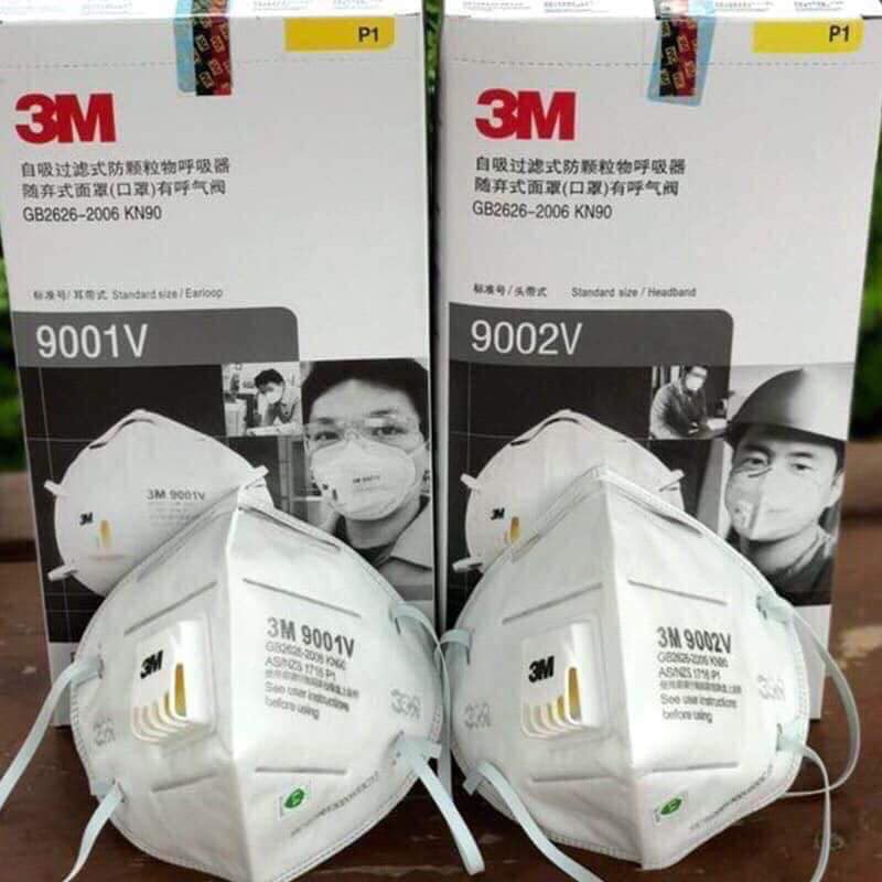 Khẩu trang 3D nam nữ chống bụi PM2.5 có van thở | BigBuy360 - bigbuy360.vn