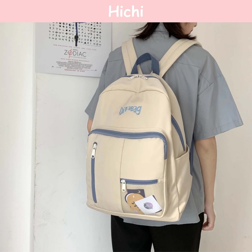 Balo thời trang đi học Hichi, đựng vừa laptop 14inch - Z108