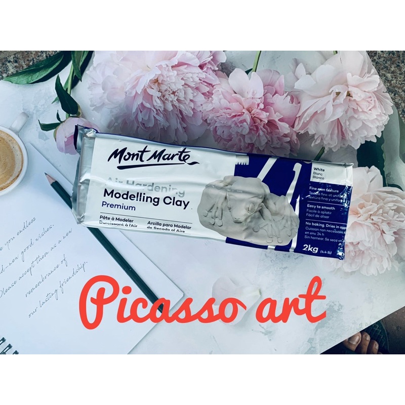 ĐẤT SÉT ĐIÊU KHẮC MONT MARTE 0.5, 2 KG / DỤNG CỤ LÀM ĐẤT SÉT