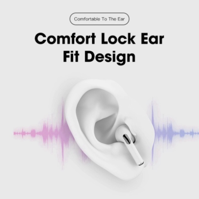 Tai nghe bluetooth tws pro4 nhỏ không dây hifi phong cách thể thao cho android Cherrystore999