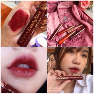 Son  Nyx Candy Slick Glowly Lip Color Singer Serving