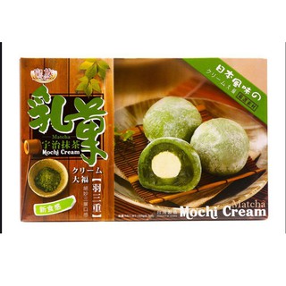 FLASH SALE] Bánh mochi Đài Loan kem lạnh Royal Family trà xanh Matcha ít calo vị ngọt thanh 180g 6 bánh