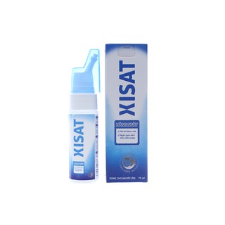 Dung dịch Xịt Thông Mũi Xisat 75ml (người lớn)