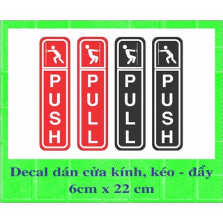 decal dán cửa kính kéo - đẩy