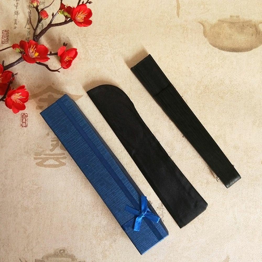 Quạt Gấp Bằng Tre Chạm Khắc Trang Trí Tiệc Tùng