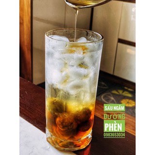 Sấu ngâm đường  (đường phèn, gừng mán)