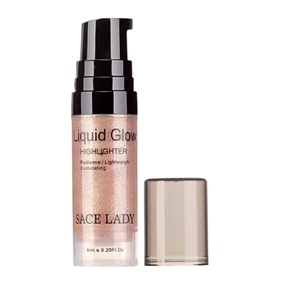 SACE LADY Liquid Highlighter Sheer Glow Finish Makeup Radiance 6ml/0.2fl.oz Weightless Blendable Texture MM