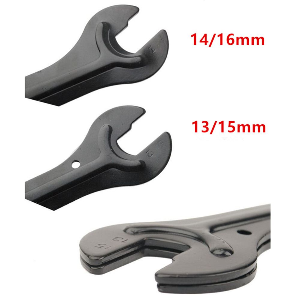 Cờ Lê Sửa Chữa Xe Đạp Đầu Lục Giác 13 / 14 / 15 / 16mm Bằng Thép Carbon Nhiều Màu