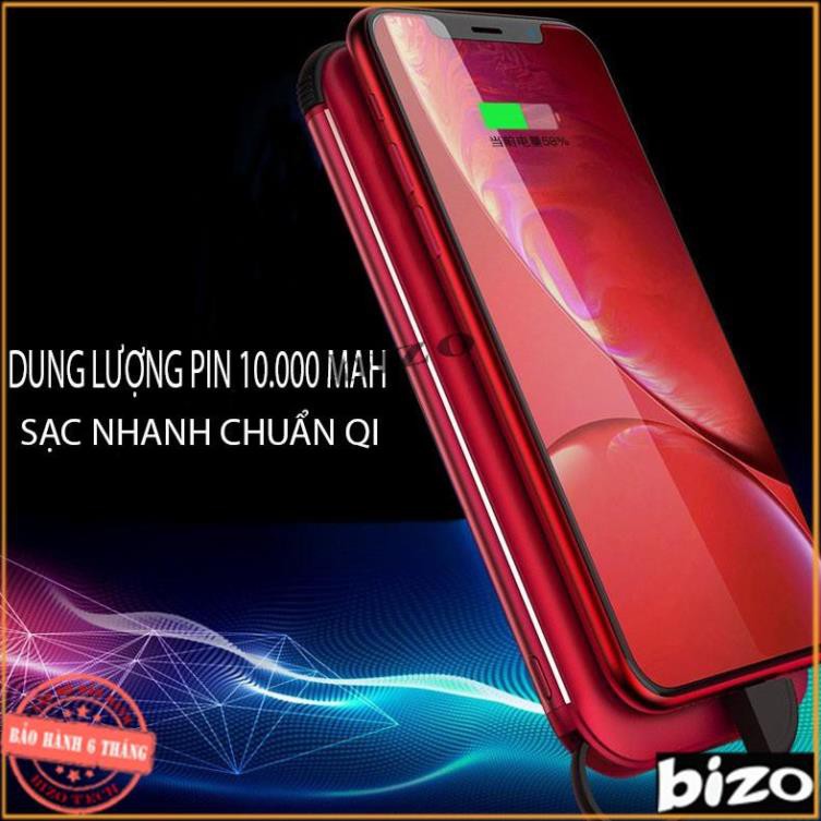 [BẢN NÂNG CẤP 2020 - BH 12 THÁNG] PIN SẠC KHÔNG DÂY KIÊM SẠC DỰ PHÒNG 10000MAH A18 BẢN T10/ 2020 - CÔNG NGHỆ BIZO