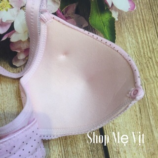 Áo ngực cho con bú cúc bấm mở ngực
