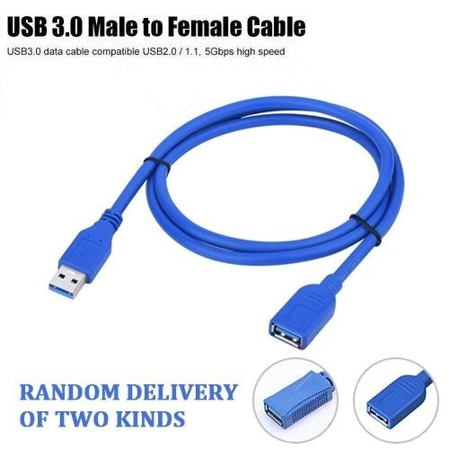 Cáp dữ liệu nối dài đầu USB 2.0 sang cổng USB 0.3m/1.5m/3m tùy chọn