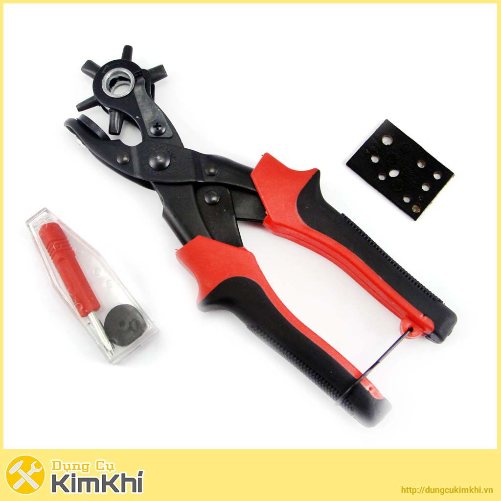 Kìm bấm lỗ 3 tròn và 2 dẹt 1 oval