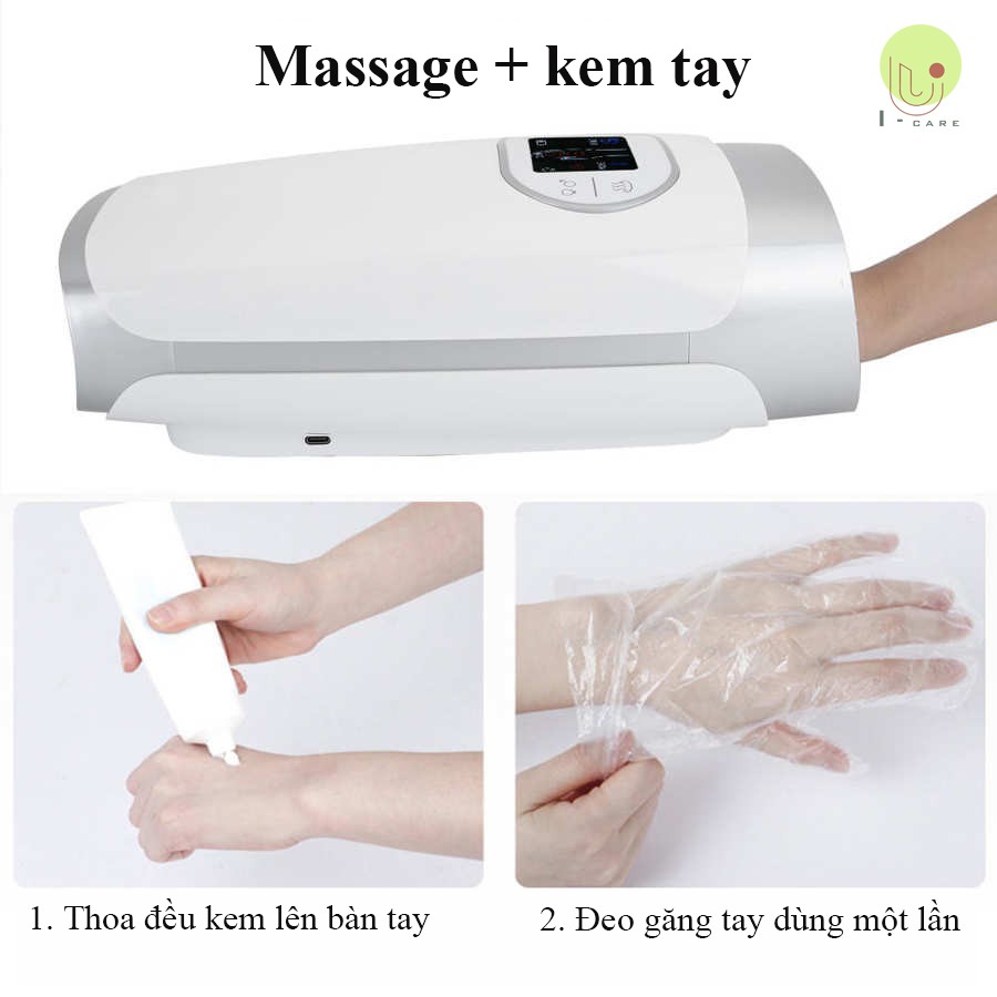 Máy massage bàn tay và cổ tay, giảm đau nhức mỏi tay