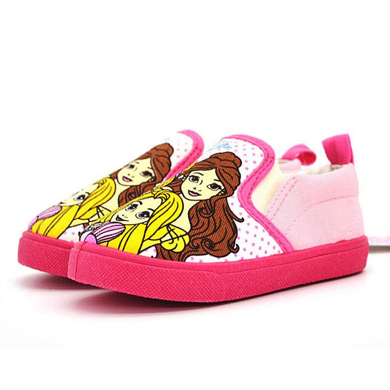 Giày lười vải cho bé gái - hàng xuất Nhật từ 2 - 5 tuổi - PD318