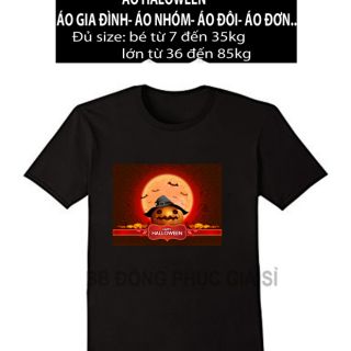 Áo thun haloween. Kéo hình sang trái xem thêm sp