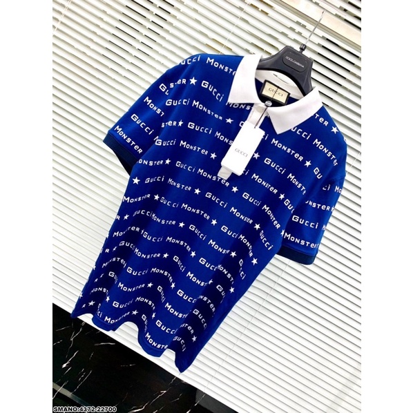 Áo Polo Nam GC Spf Chữ In - Áo Phông Nam Gc Cổ Bẻ Cao Cấp