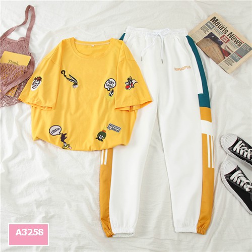 Set quần áo phông A3258