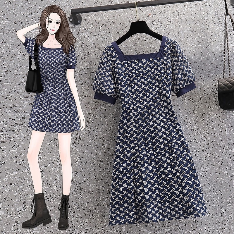 Đầm Mỏng In Họa Tiết Phong Cách Pháp Thời Trang Mùa Hè