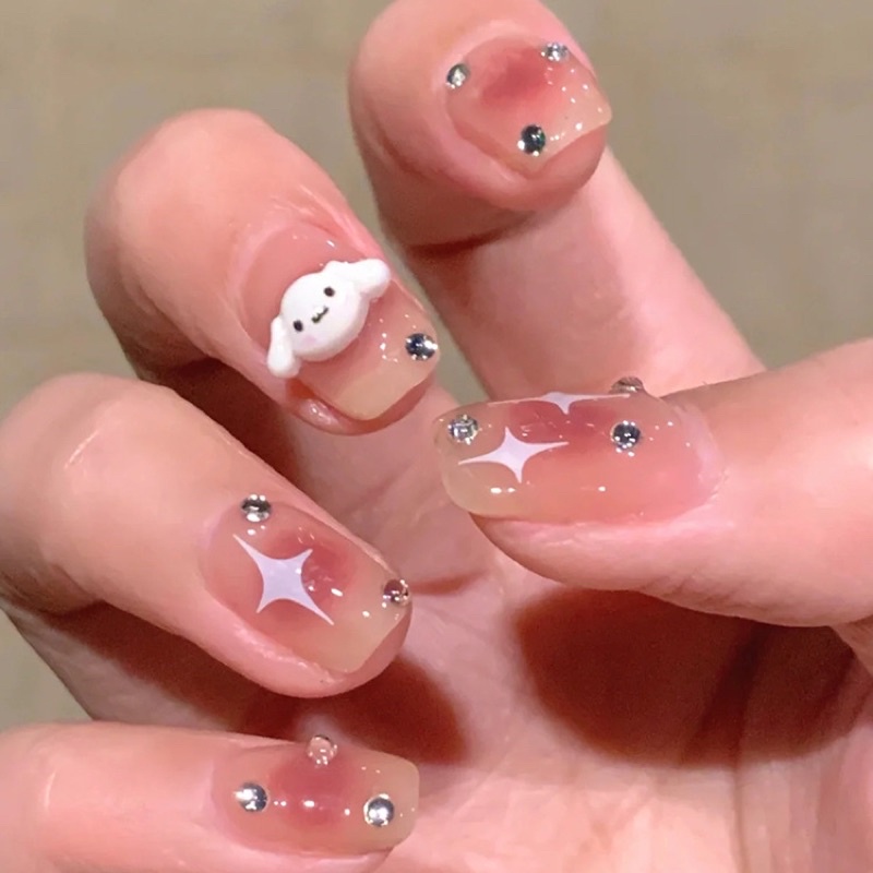 Set 24 móng giả NOBOX không kèm hộp đựng ( Tặng kèm keo và dũa )