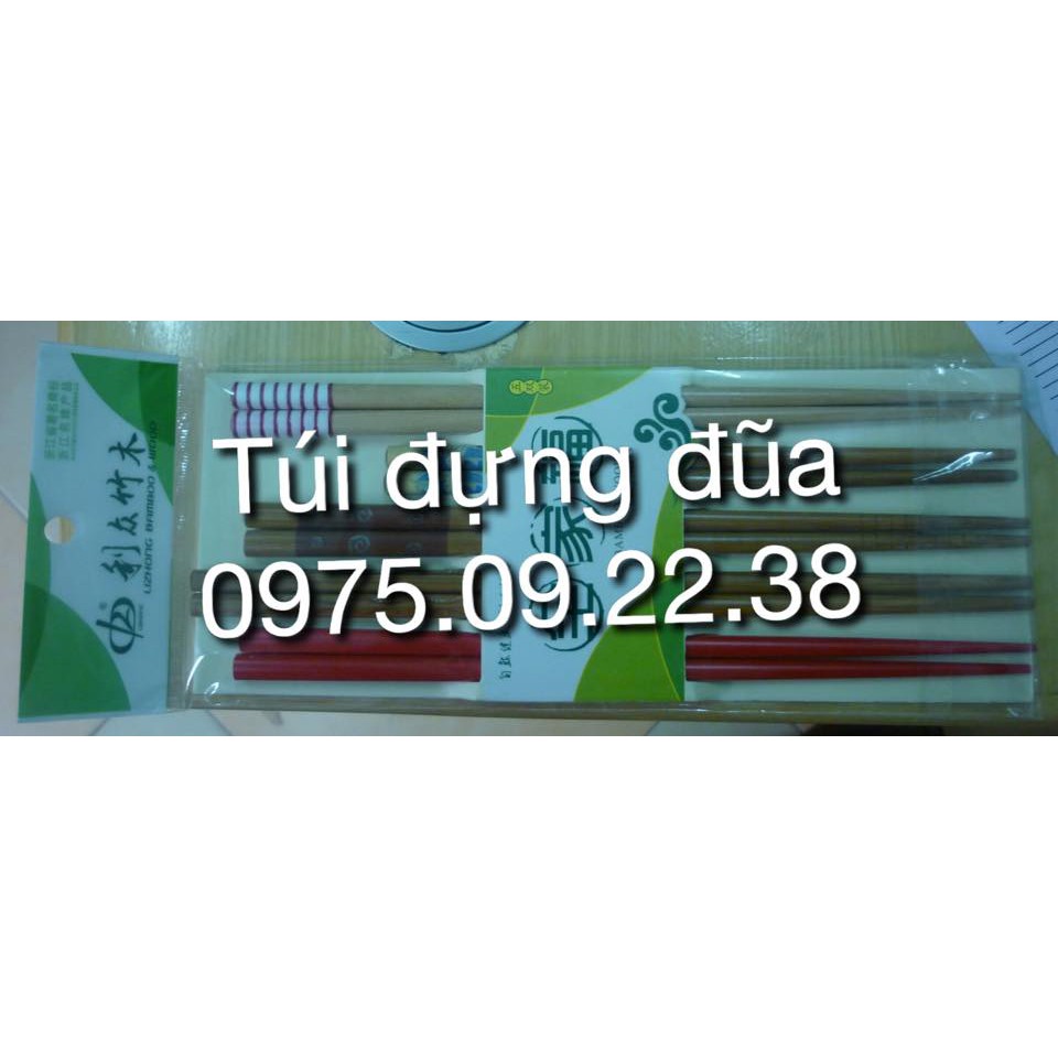 Bao bì túi đũa, túi đựng đũa sạch
